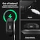 Spigen Tough Armor (Mag Fit) designed for Airpods Pro 2nd Generation case MagSafe compatible Airpods Pro 2 case cover with Keychain (Magnets Embedded) - Black
