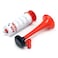 Generic-Super Horn Hand Pump Air Horn Cheerleading Soccer Ball Sports Fans Horn Plastic Trumpet with Gas Pump