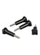 Generic - Three-Way Adjustable Pivot Arm Mount For GoPro Hero5/Hero4/Hero3/SJCAM Camera Black