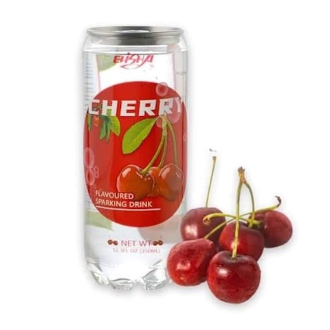 Elisha Sparkling Water Cherry - 350ml