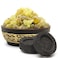 AWAFI MILL  Golden Luban Frankincense Tears  Round Charcoal Tablet - (100 gram With 20 Charcoal Piece)