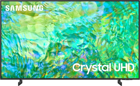 Samsung CU8000 85 Inches Smart TV, Crystal UHD 4K, UA85CU8000UXZN, Titan Gray (2023, Crystal Processor 4K, Airslim, Dynamic Crystal Color)