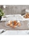 Generic Ice Cake Plate Clear 33X33X17Cm