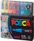 Generic Posca Paint Marker Pen, Pc-3M Extra Fine 0.9-1.3 mm, 8 Colors