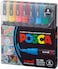 Generic Posca Paint Marker Pen, Pc-3M Extra Fine 0.9-1.3 mm, 8 Colors