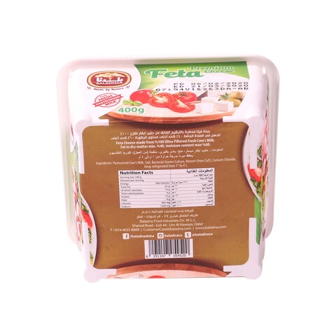 Baladna Feta Cheese Full Fat 400g