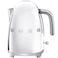 Smeg 50's Style Electric Kettle KLF03SSUK, 3000 W, 1.7 L, Steel, Stainless Steel, Glossy Finish