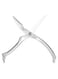 Generic Stainless Steel Solid Poultry Chicken Bone Scissors With Safety Lock Silver