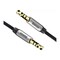 Baseus CAM30-BS1 AUX Cable - 1 Meter - Silver/ Black