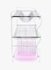 ROYALFORD 3-Layer Dish Rack Silver 665x260x477millimeter