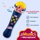 Kidwala Karaoke Blue Microphone Built In Music And Flashing Light Sing Along Mic With Battery Music Exploration Mic Third Gear Adjustment Mic Let's Sing Together Mic Toy For Girls