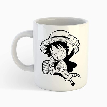 Other 11Oz White Mug, Ceramic Coffee Mug, Luffy Mug