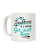 muGGyz Diagnosing Counseling Coffee Mug White 325ml