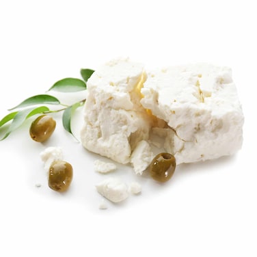 White Cheese With Olives (Perkg)