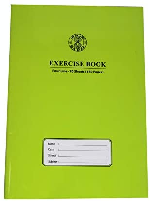 Buy SADAF EXERCISE BOOK A4 SIZE FOUR LINE 70 SHEETS 140PAGES Online ...