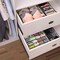 Pcs/Set Storage Box Non-woven Fabric Cardboard Foldable Case Divider For Necktie Bra Sock Underwear Organizer Container Home Closet Organizer Boxes for Storage