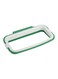 Generic Hanging Trash Bags Holder Green/White 22X12.5X4cm