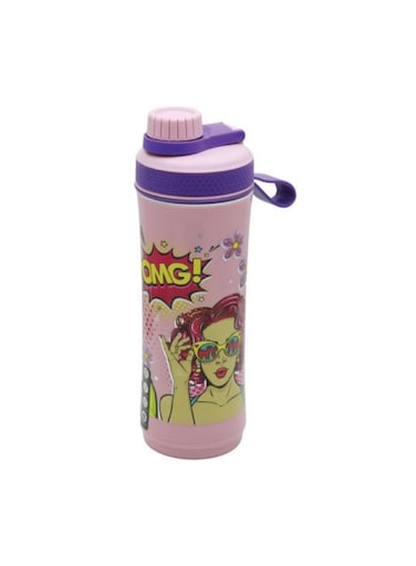 Plastic Water Bottle Lavender 600Ml