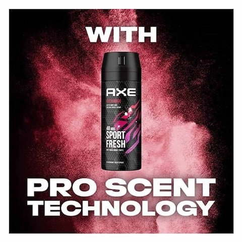 Axe Recharge Sport Fresh Deodorant Body Spray Clear 150ml