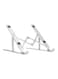 Generic 7-Level Height Adjustable Laptop Stand Silver