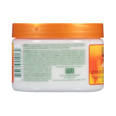 Cantu Shea Butter Leave-In Conditioning Cream For Natural Hair White 340g