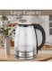 غلاية من الزجاج 1.8 لتر 1500 وات SKT-1809 فضي