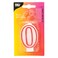 PAPSTAR B'DAY CANDLE 0 RED EDGE