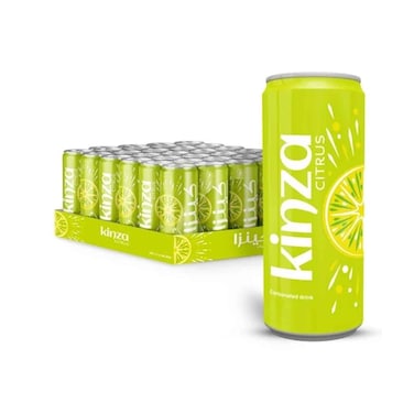 كنزا مشروب غازي حمضيات علبة 250 مل × 30 قطعة