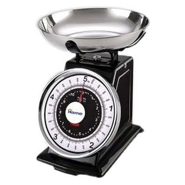 Home&nbsp; Mechanical Kitchen Scale Black - 5Kg