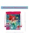 Drawstring Bag for Boys/Girls Travel Storage Package Cartoon School Backpack Children Kids Birthday Party Favors Bags 12 pcs (Mermaid Ariel)