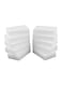 Marrkhor 10-Piece Magic Melamine Sponge Eraser White