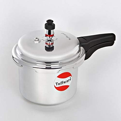 Buy Tuffware Aluminium Model Pressure Cooker Outer Lid, Silver, 9L ...