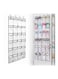 Generic Multipurpose Hanging Organizer Rack White/Black 150X55cm