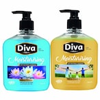 Buy Diva Liquid Hand Soap - 500 Ml - 2 Pieces in Egypt