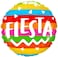 Party Time 1pc 18inch Colorful Fiesta Round Foil Balloons Party Decoration Balloon - Mexican Taco Party Supplies - Fiesta Foil Balloon For All Occasions and Gatherings - Party Supplies