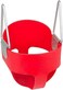 RBWTOYS Outdoor  Solid Color Toddler Swing  with High Back safety seat.  Model RW-13126. Red