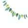 FOIL SAFARI LEAVES GARLAND 7FT