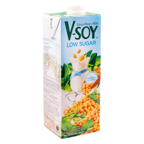 V-Soy Soya Bean Milk Low Sugar 1L