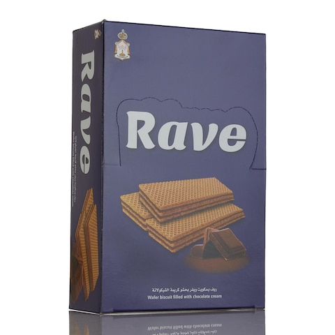 Rave Small Wafer Chocolate 4p*12