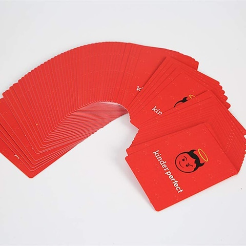 Kinder Perfect Funny Parents Party Table Game Card Solitaire