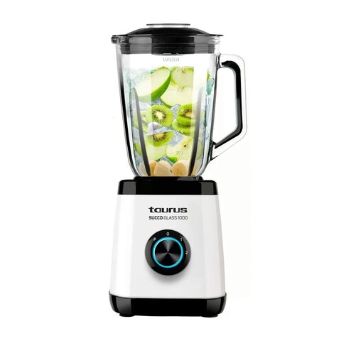 Taurus Succo Glass Blender - 1000 Watt - White