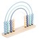 Ruby Wooden Rainbow Abacus Counting Montessori Toys - A
