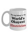 muGGyz Track And Field Word Art Dedication Train Teacher Printed Mug White