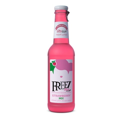 Freez Mix Carbonated Flavored Drink Strawberry Mix 275ml