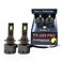 Toby&rsquo;s 2 Pieces TY-100PRO H1 200W/Pair LED Headlight Bulb Assembly 20000/Pair Lumens Xtreme Bright With Color Temperature 6500K
