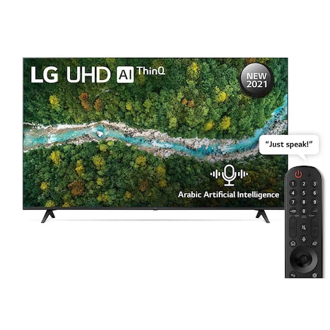 LG 50UP7550PVG Quad Core 4K Ultra HD Smart LED TV 50 Inch Black