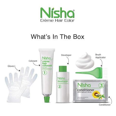 NISHACR?ME NAT BROWN H.COLOR138ML