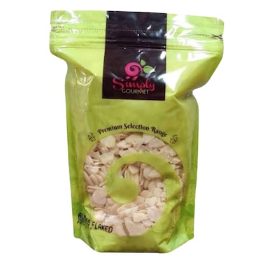 SIMPLY GOURMET FLAKED ALMONDS 400G