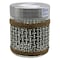 Straw Cover Glass Jar Round 400ml