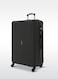 Cabin Size ABS Hardside Spinner Luggage Trolley 20 Inch Grey